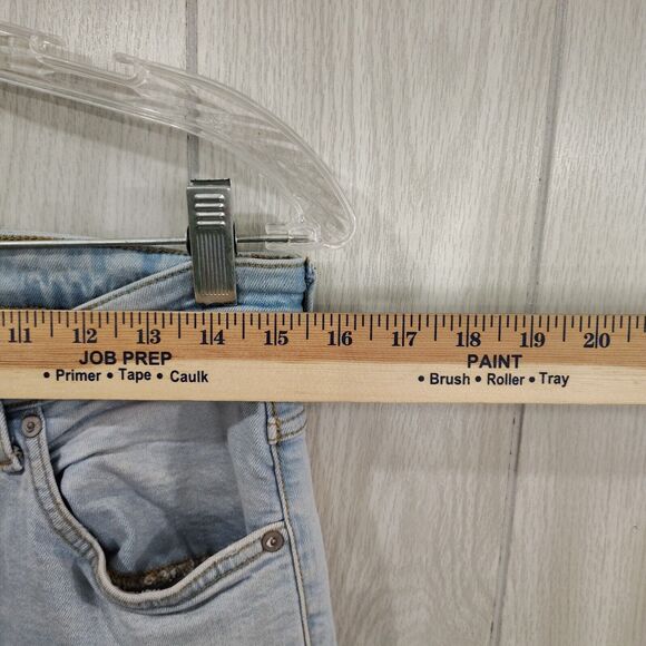 And Denim Button Fly Tapered Leg Skinny Leg Jeans Size 32 - Picture 8 of 10